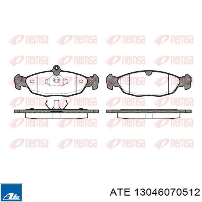 Колодки ATE 13046070512 цена, от 16.52 USD