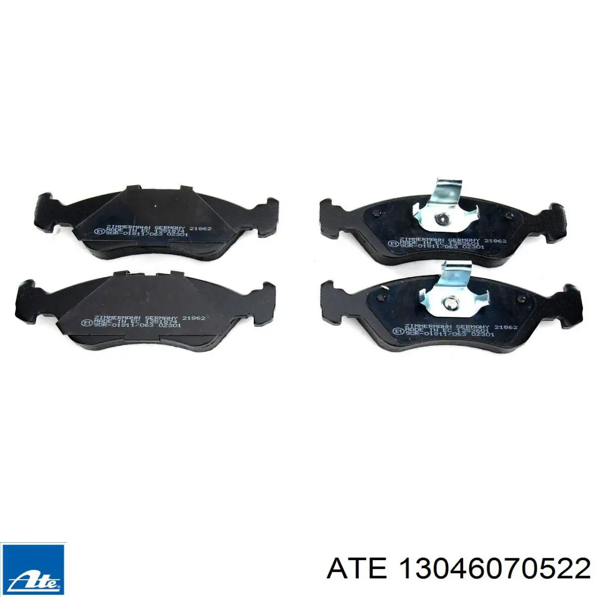 Тормозные колодки ATE 13046070522