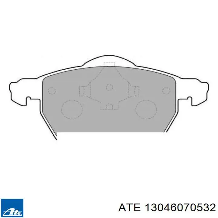 Колодки ATE 13046070532 цена, от 32.03 USD