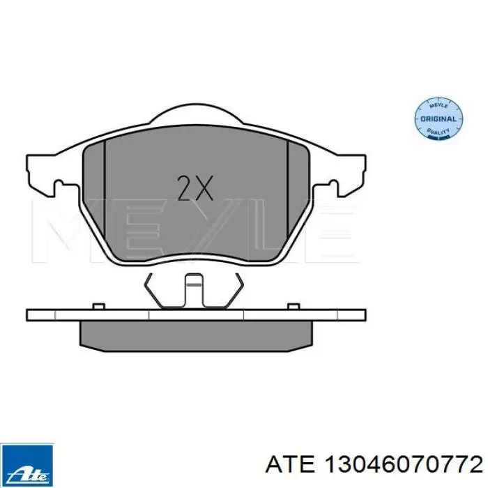 Передние тормозные колодки 13046070772 ATE