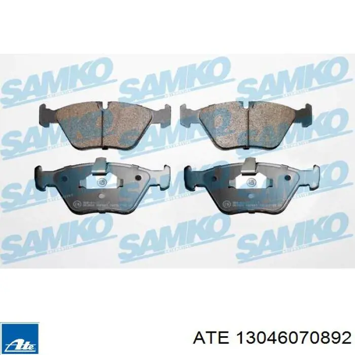Колодки ATE 13046070892 цена, от 67.93 USD