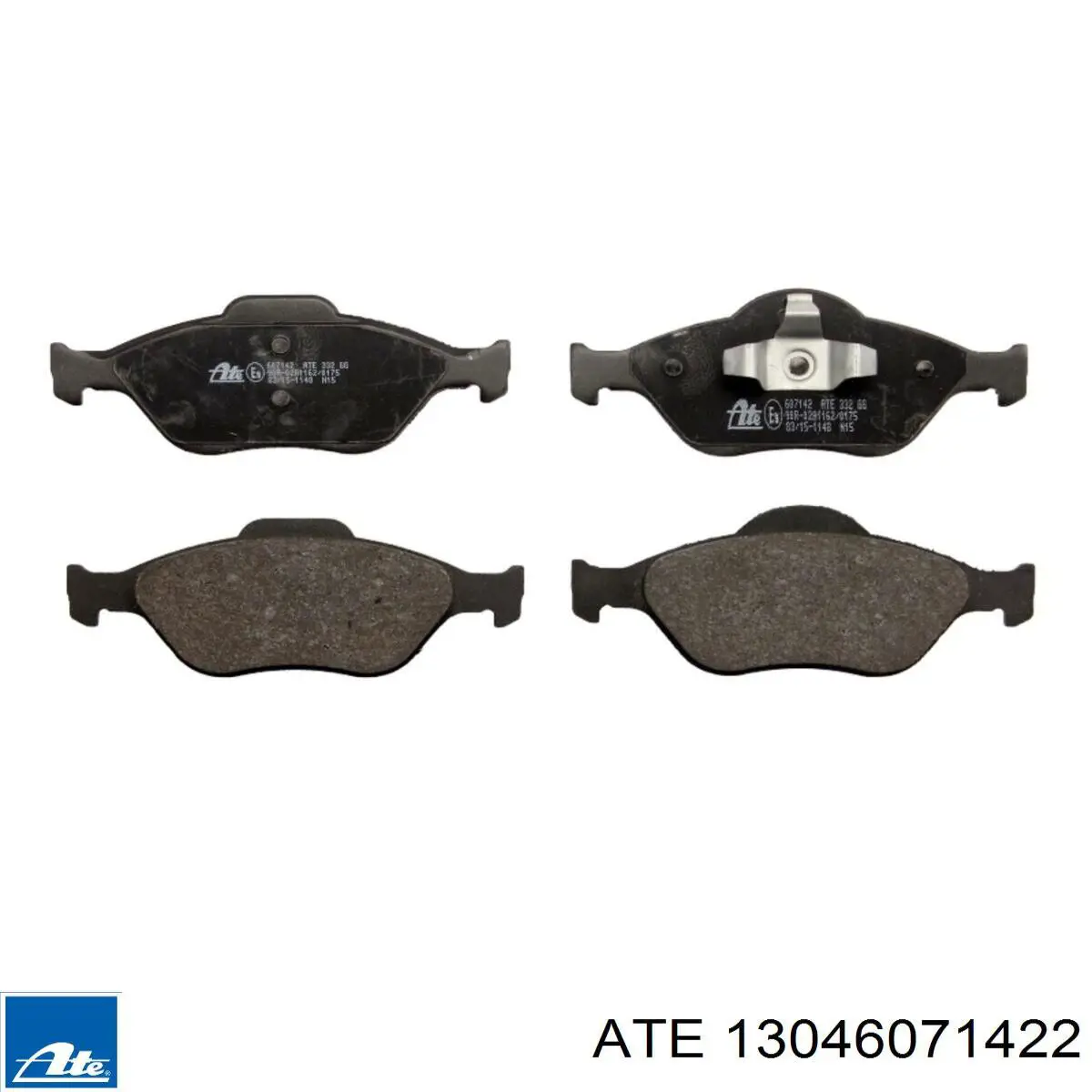 Колодки ATE 13046071422 цена, от 24.07 USD