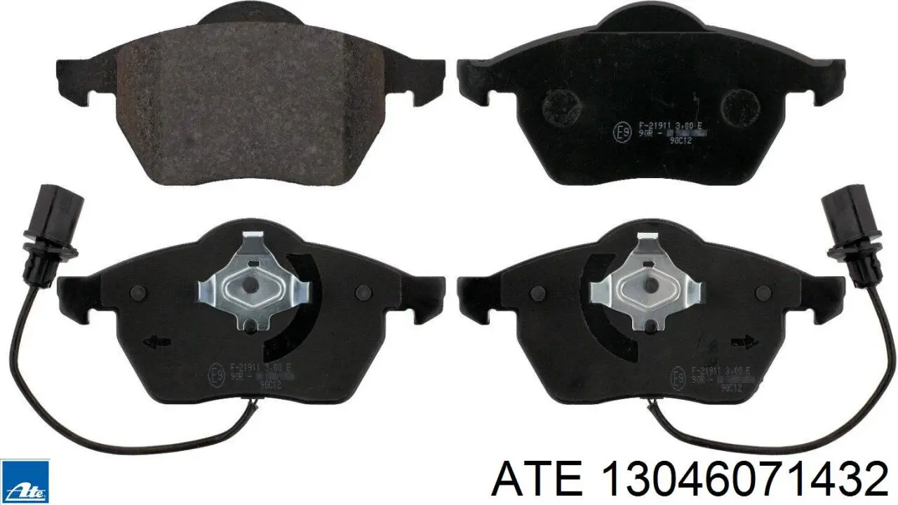 Колодки ATE 13046071432 цена, от 35.03 USD