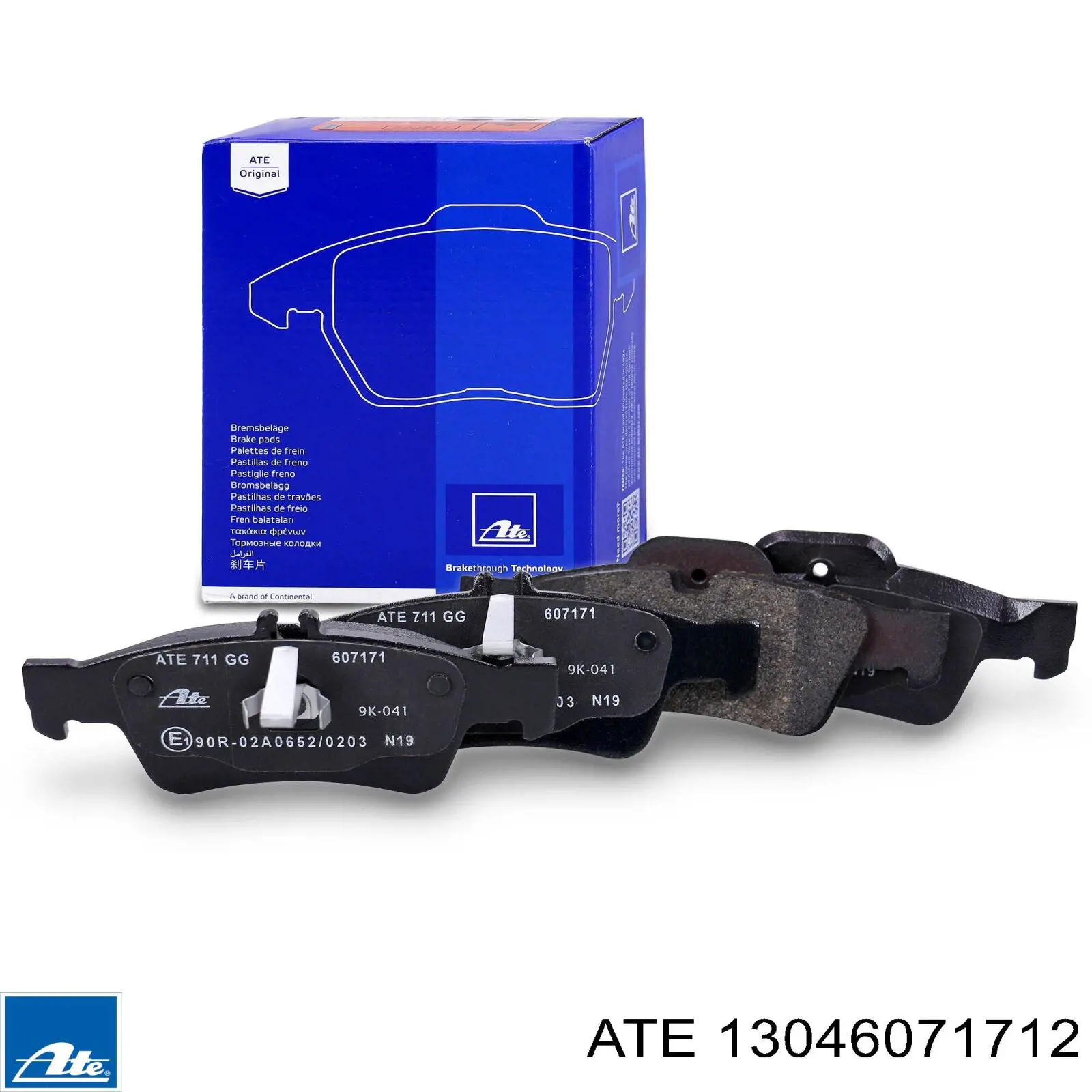 Колодки дисковые  ATE 13046071712 цена, от 31.04 USD