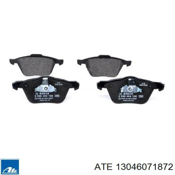 Колодки ATE 13046071872 цена, от 55.75 USD