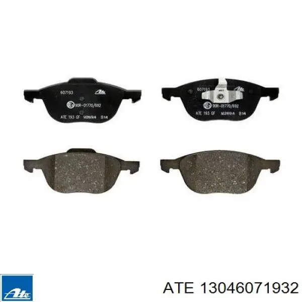 Колодки ATE 13046071932 цена, от 35.16 USD