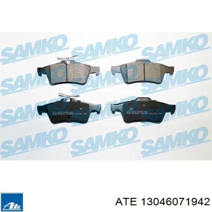Колодки дисковые  ATE 13046071942 цена, от 22.55 USD
