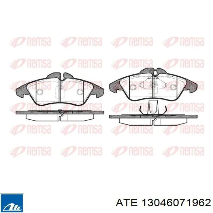 Колодки ATE 13046071962 цена, от 19.65 USD