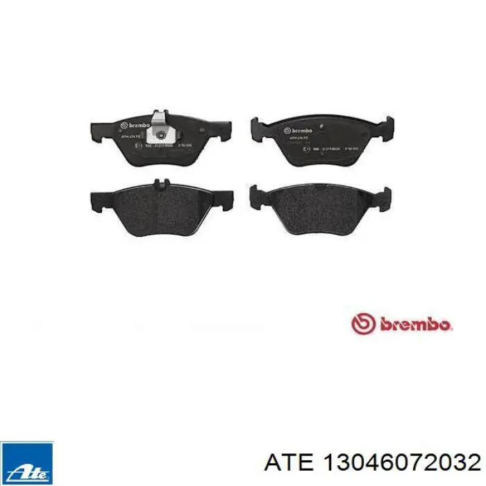 Тормозные колодки ATE 13046072032