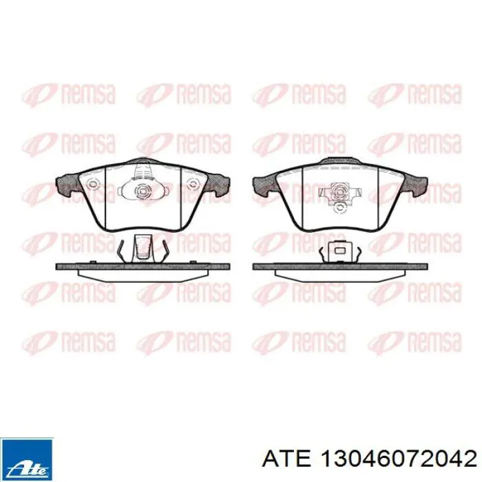 Колодки ATE 13046072042 цена, от 58.01 USD