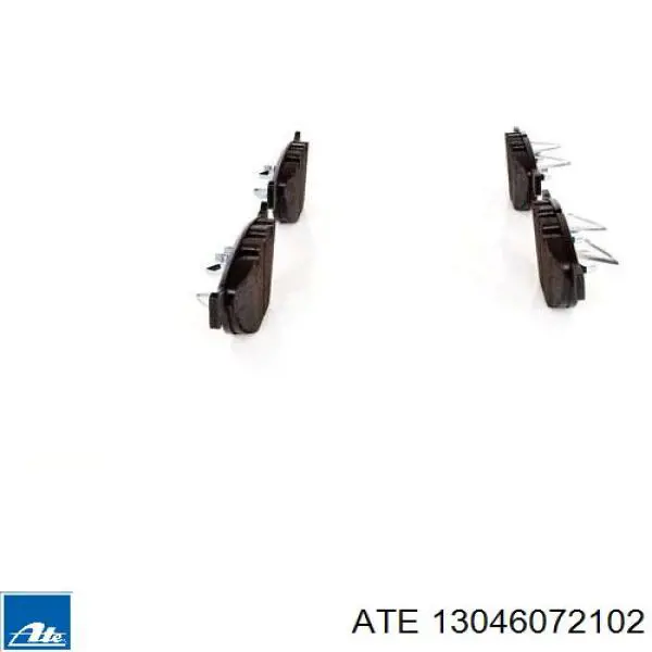 Тормозные колодки ATE 13046072102