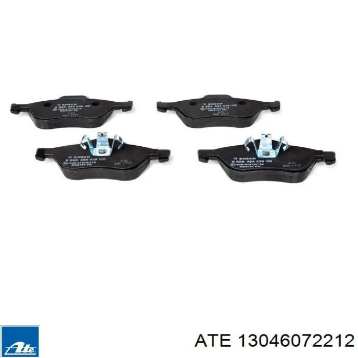 Колодки ATE 13046072212 цена, от 55.21 USD