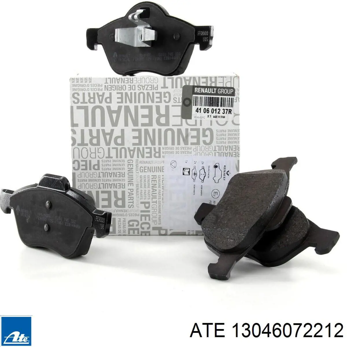 Купить 13046072212 ATE Колодки тормозные