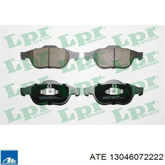 Колодки ATE 13046072222 цена, от 30.85 USD