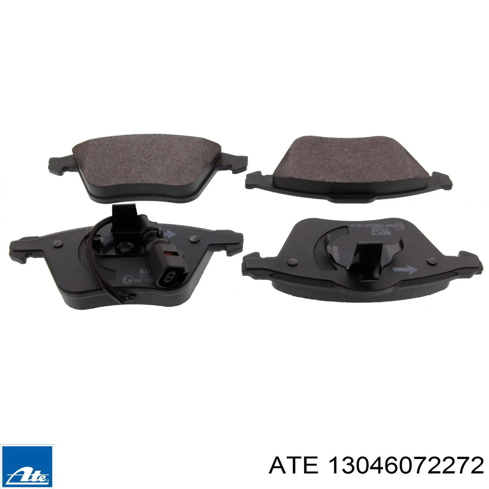 Колодки ATE 13046072272 цена, от 60.08 USD