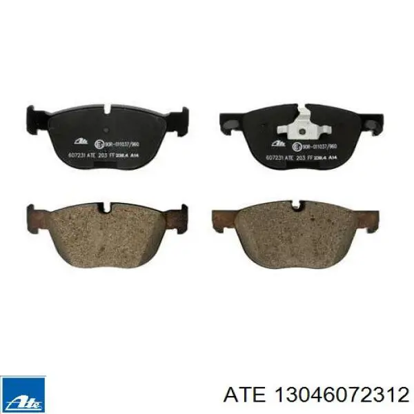 Колодки ATE 13046072312 цена, от 110.92 USD