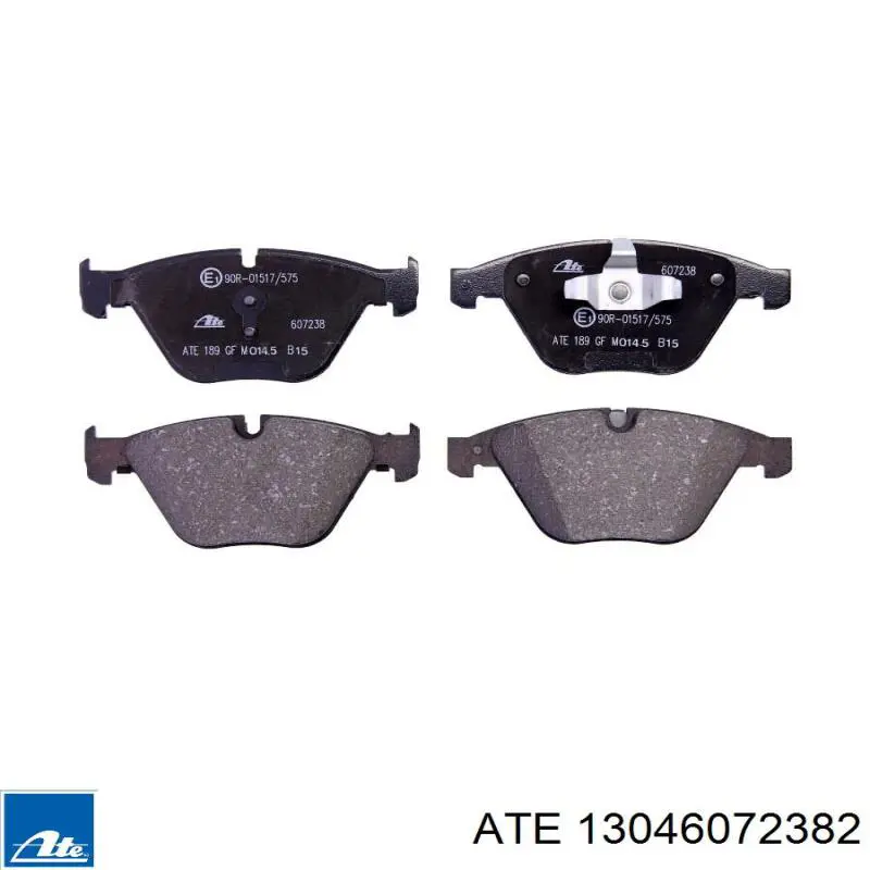 Колодки ATE 13046072382 цена, от 89.00 USD