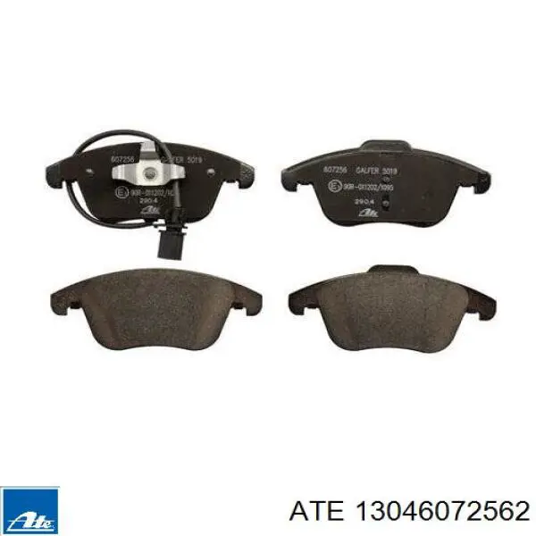 Колодки ATE 13046072562 цена, от 74.48 USD