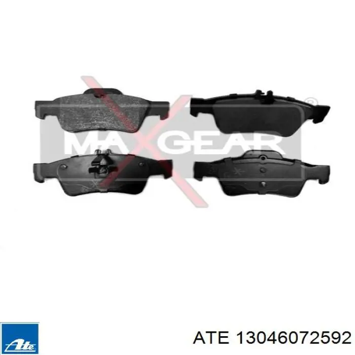 Колодки дисковые  ATE 13046072592 цена, от 48.30 USD