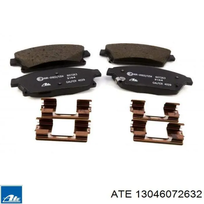 Колодки ATE 13046072632 цена, от 29.84 USD