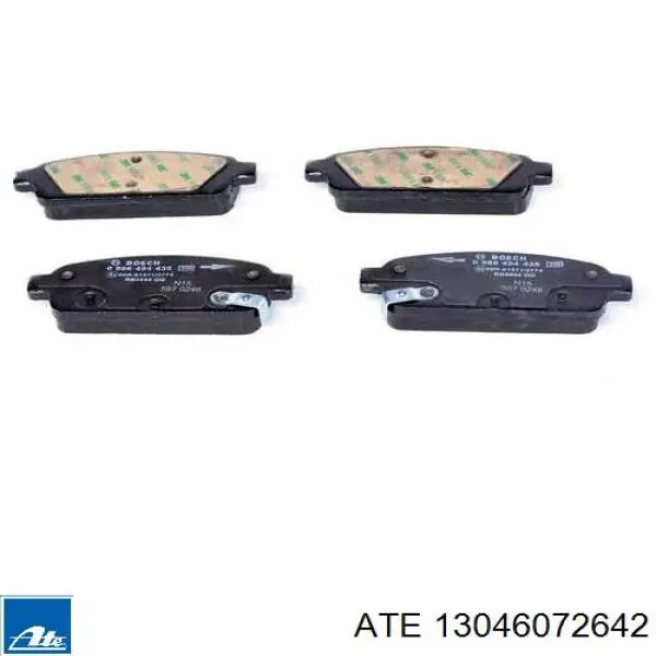 Задние дисковые колодки ATE 13046072642