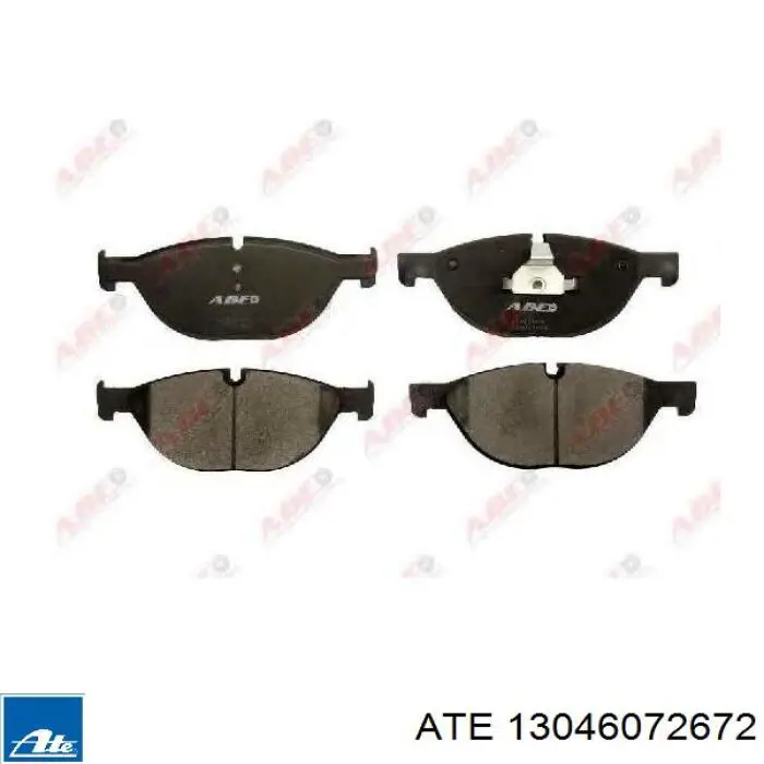 Тормозные колодки ATE 13046072672