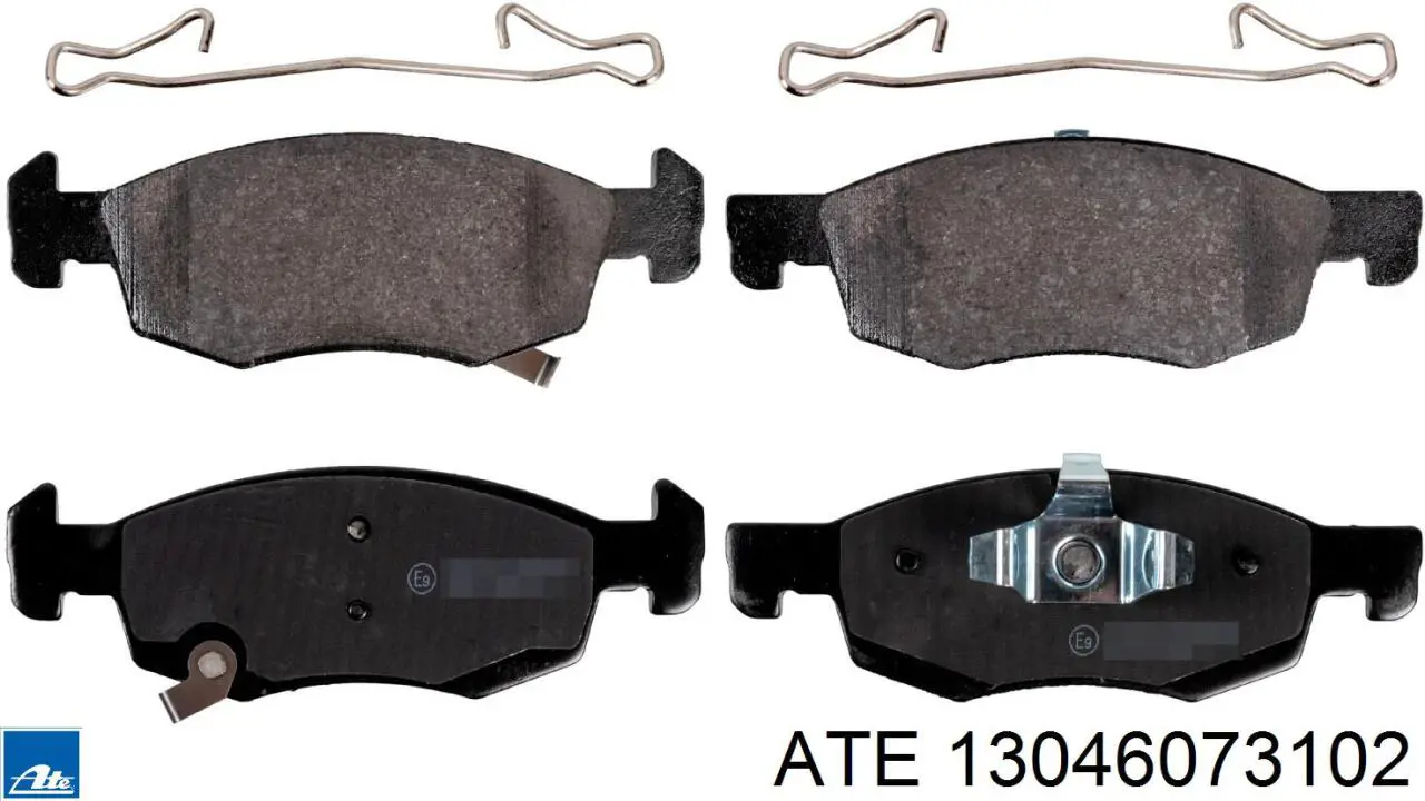 Колодки ATE 13046073102 цена, от 61.76 USD