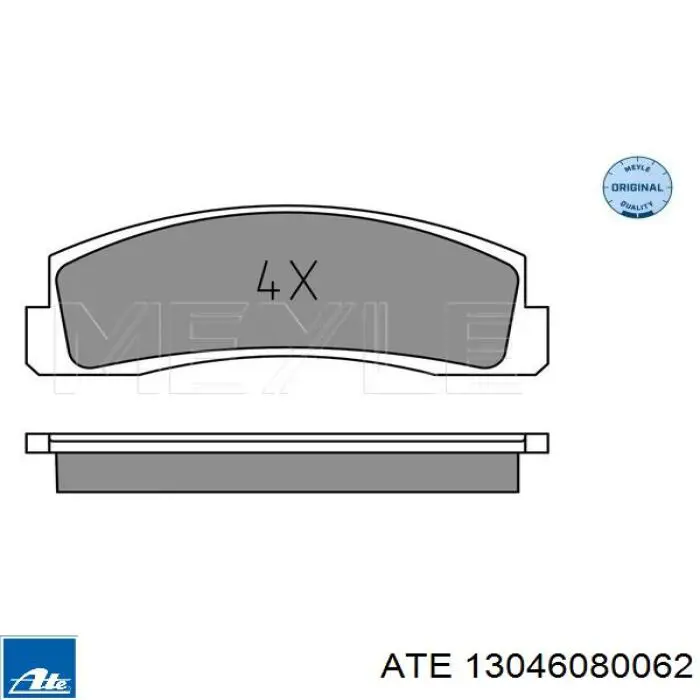 Купить 13046080062 ATE Колодки тормозные