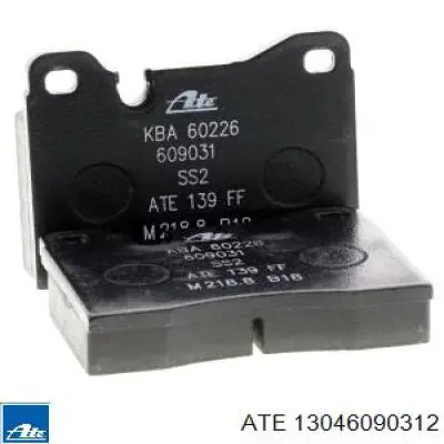 Колодки ATE 13046090312 цена, от 10.98 USD