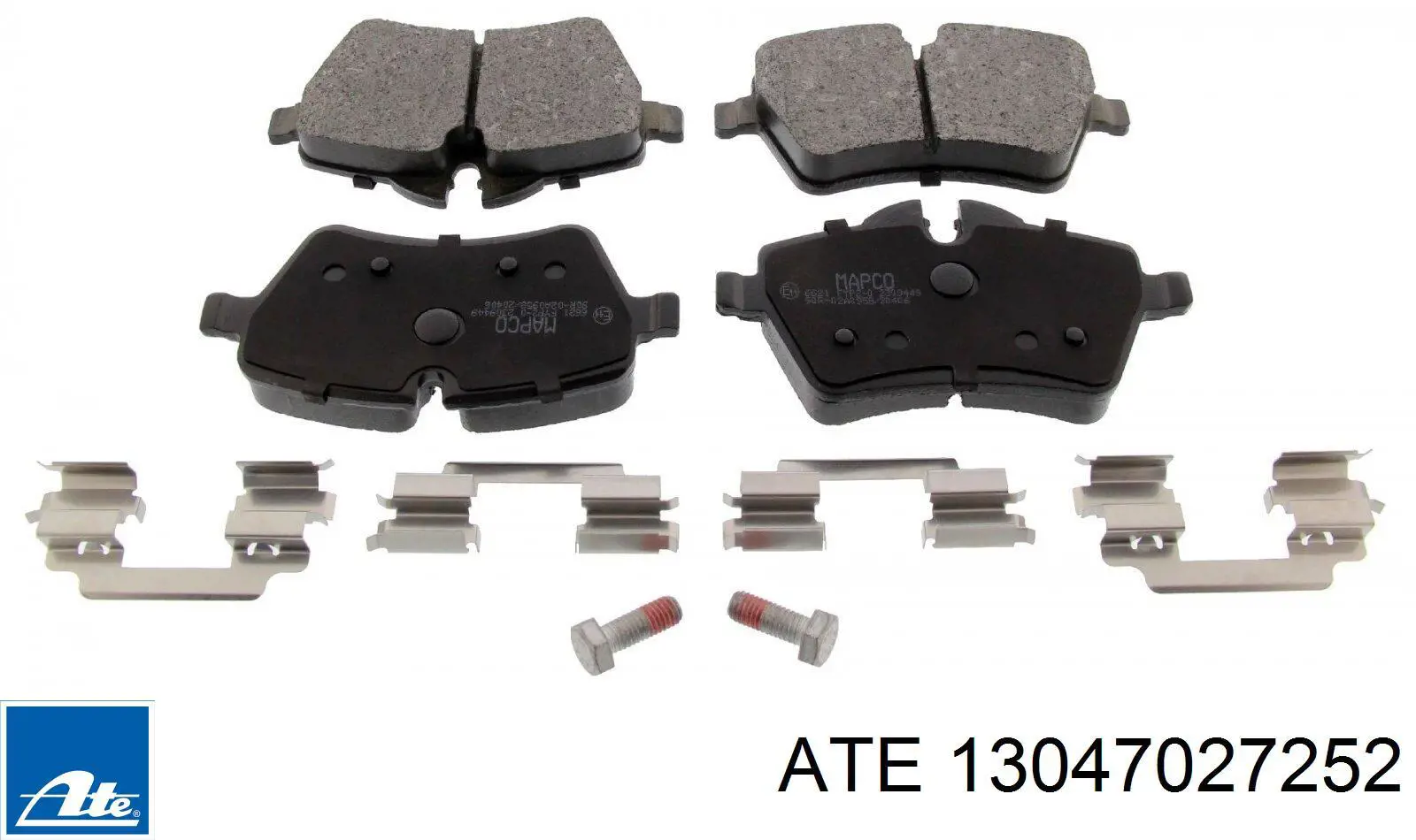 Колодки ATE 13047027252 цена, от 110.50 USD