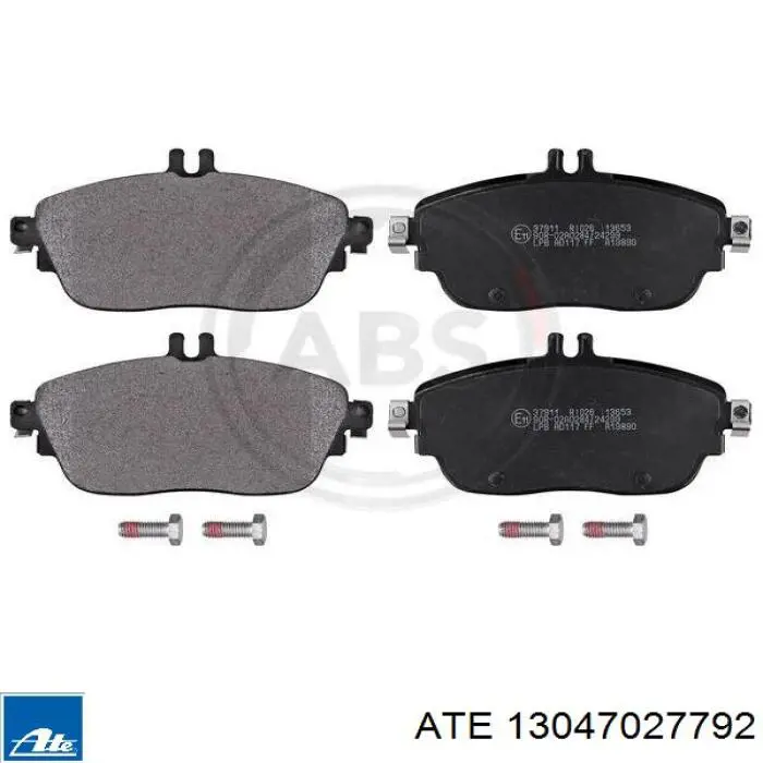 Колодки ATE 13047027792 цена, от 76.13 USD