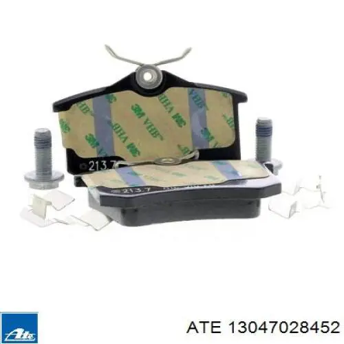 Колодки дисковые  ATE 13047028452 цена, от 14.06 USD