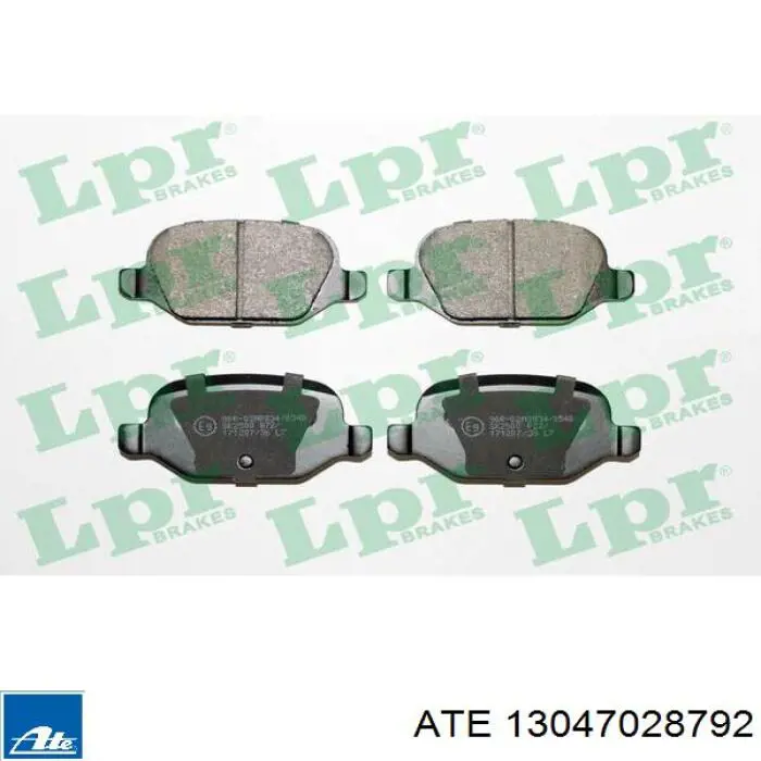 Колодки дисковые  ATE 13047028792 цена, от 25.51 USD