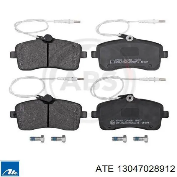 Колодки ATE 13047028912 цена, от 25.39 USD