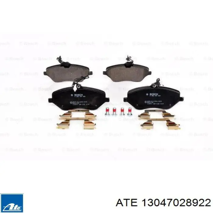 Купить 13047028922 ATE Колодки тормозные