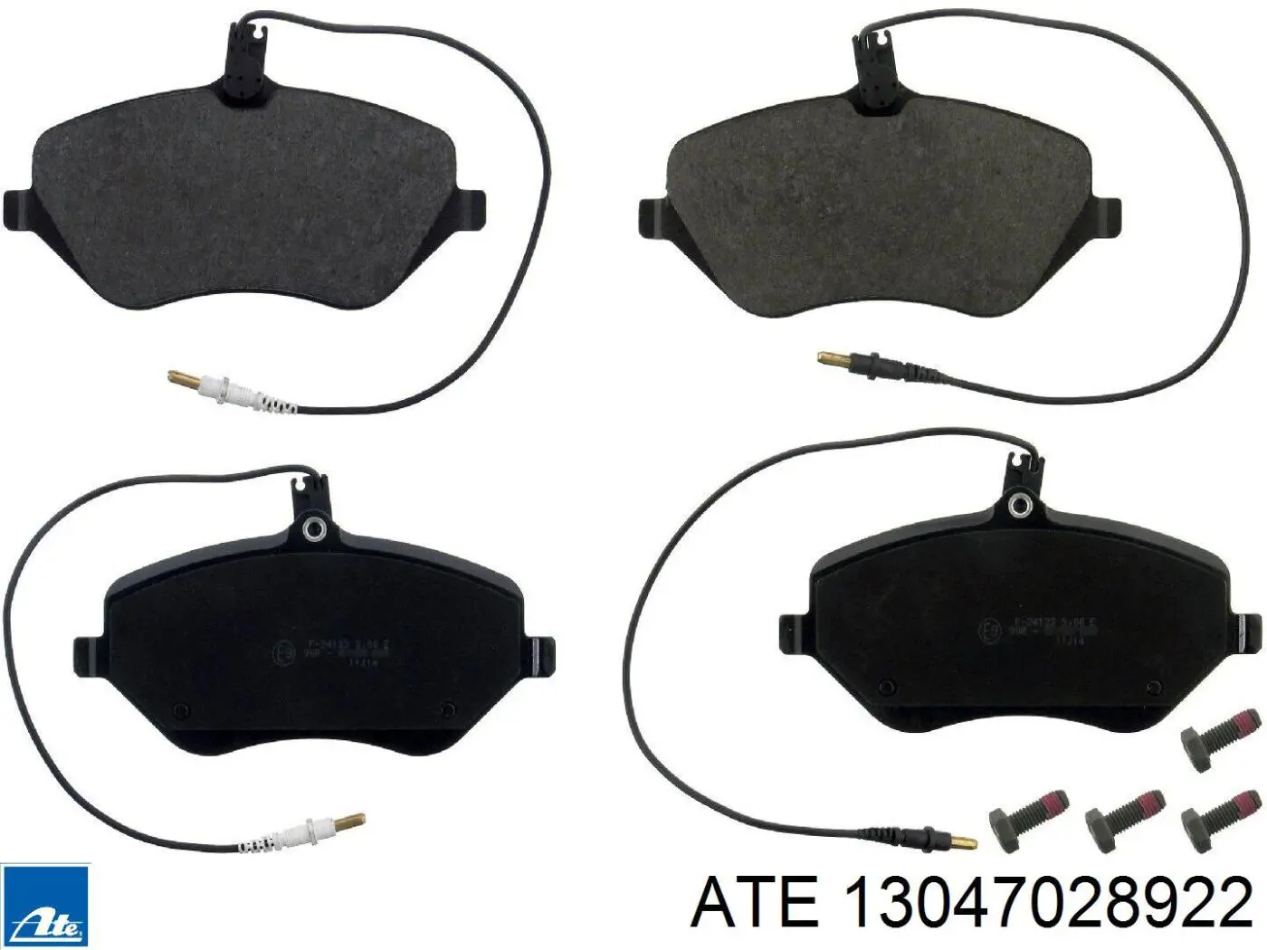Колодки ATE 13047028922 цена, от 48.71 USD