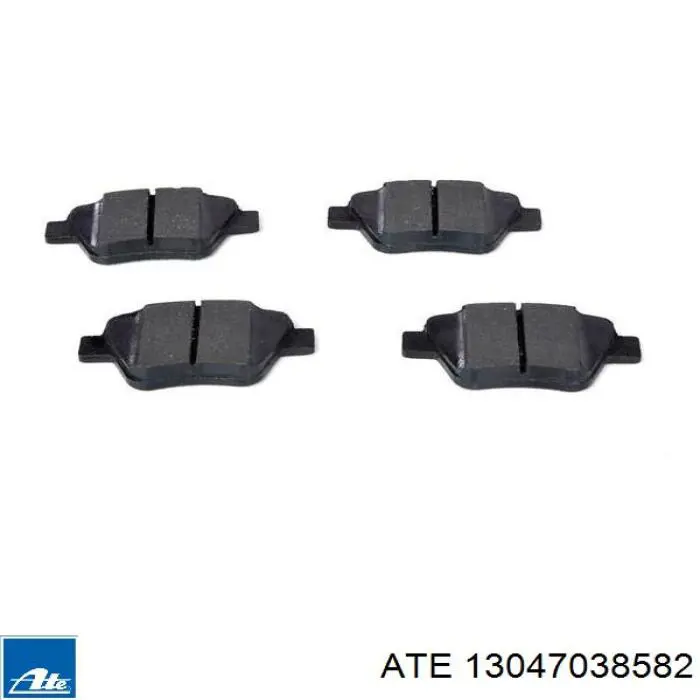 Задние дисковые колодки ATE 13047038582