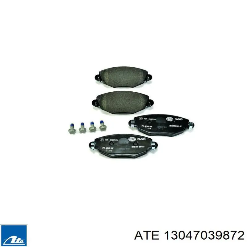 Купить 13047039872 ATE Колодки тормозные