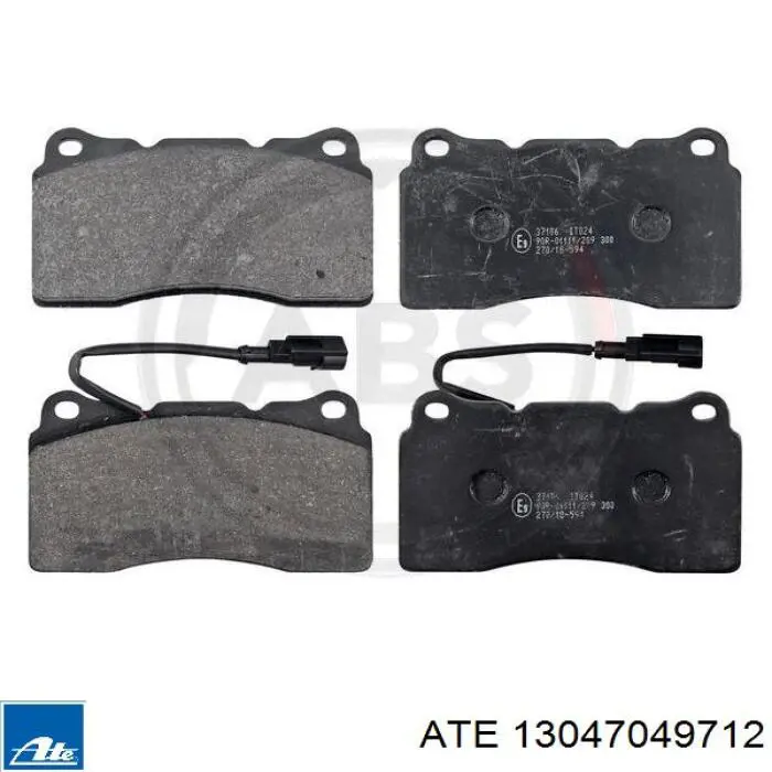 Колодки ATE 13047049712 цена, от 45.61 USD