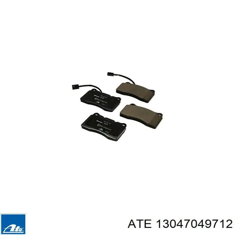 Купить 13047049712 ATE Колодки тормозные