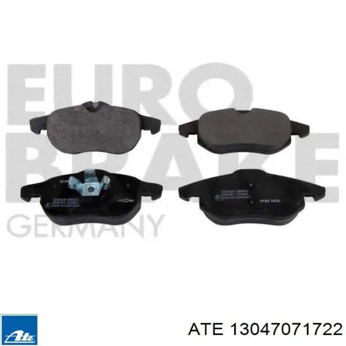 Compre 13047071722 ATE Sapatas do freio dianteiras de disco