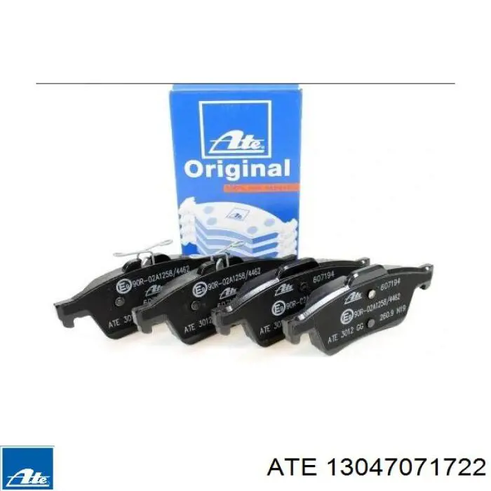 Sapatas do freio dianteiras de disco ATE 13047071722 preço, a partir de 59,26 USD