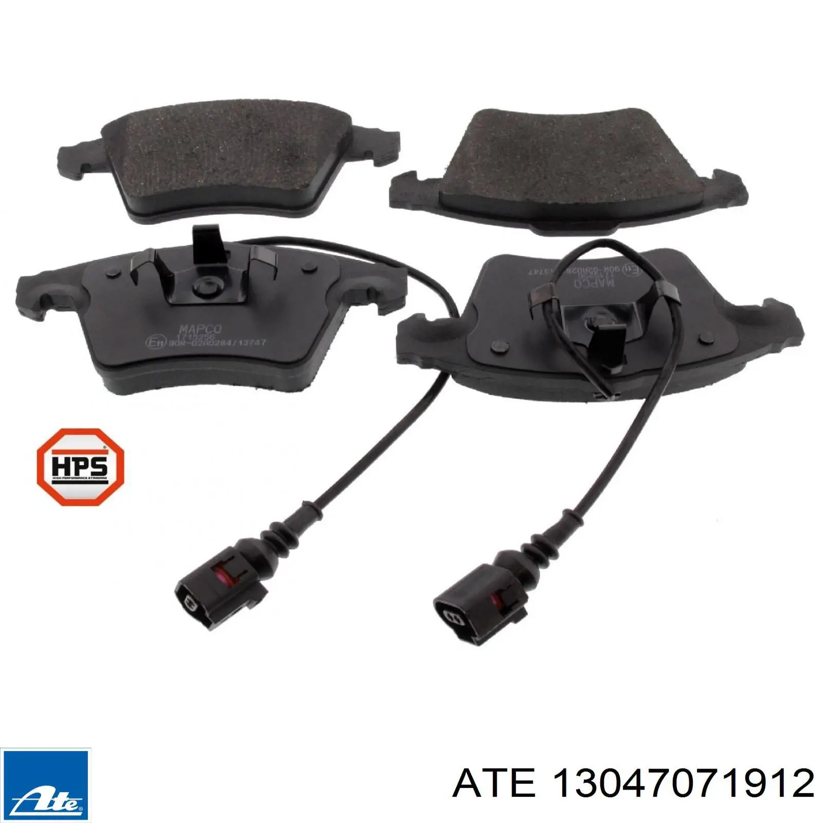 Колодки ATE 13047071912 цена, от 59.56 USD