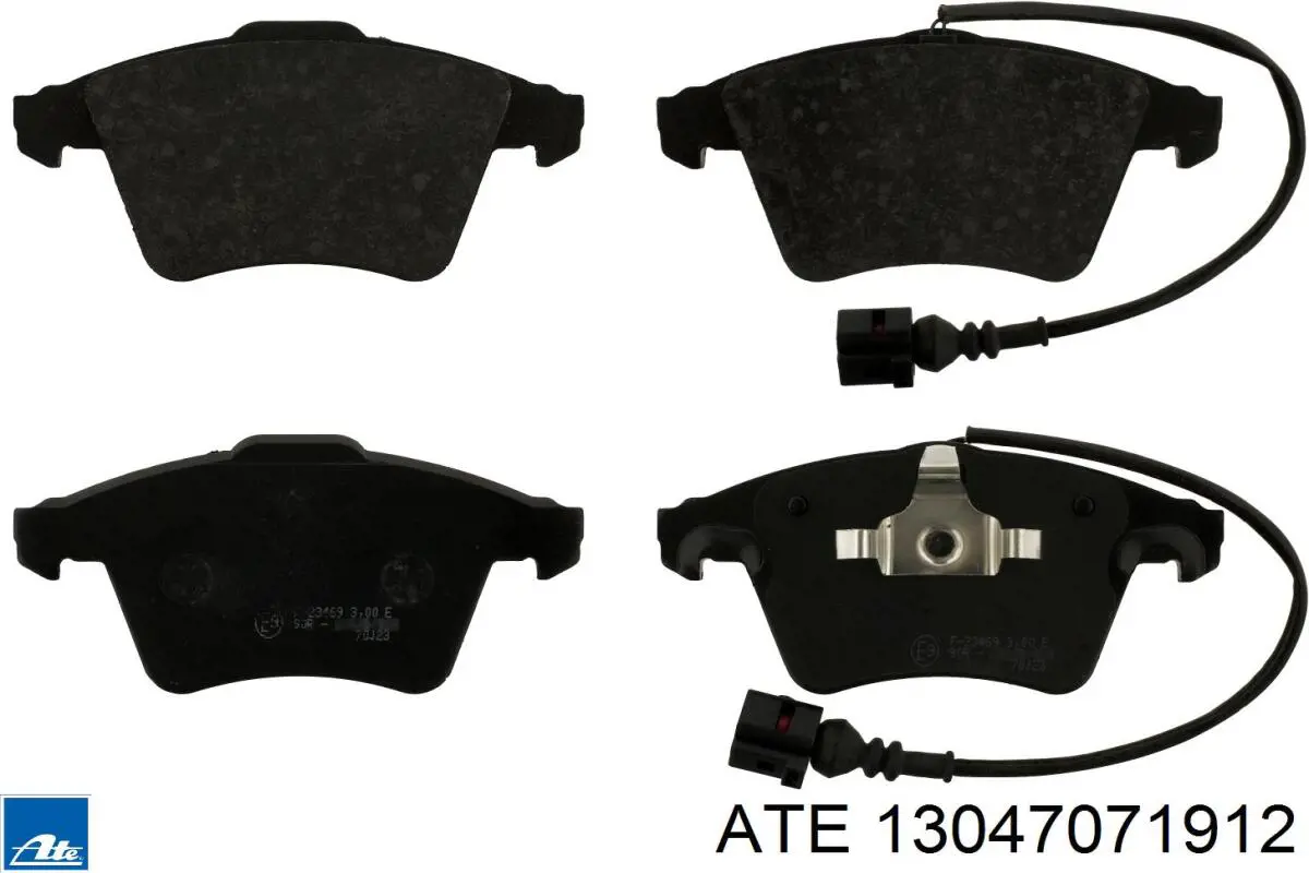 Колодки ATE 13047071912 цена, от 59.56 USD