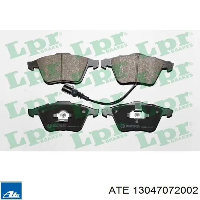Колодки ATE 13047072002 цена, от 1622.5 UAH
