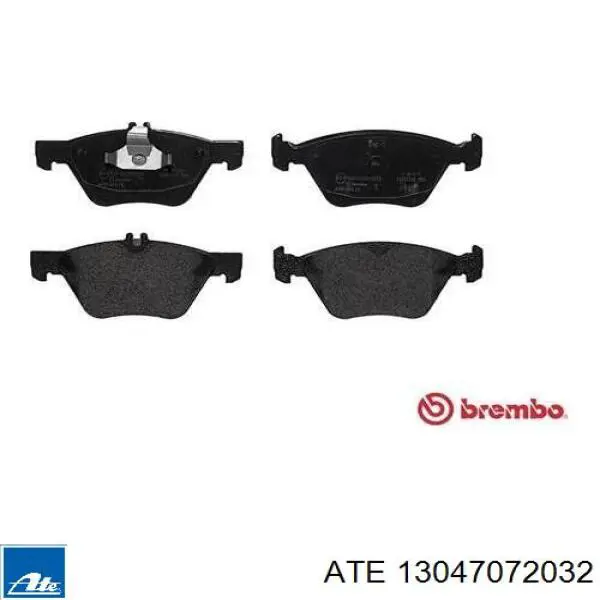 Колодки ATE 13047072032 цена, от 64.61 USD