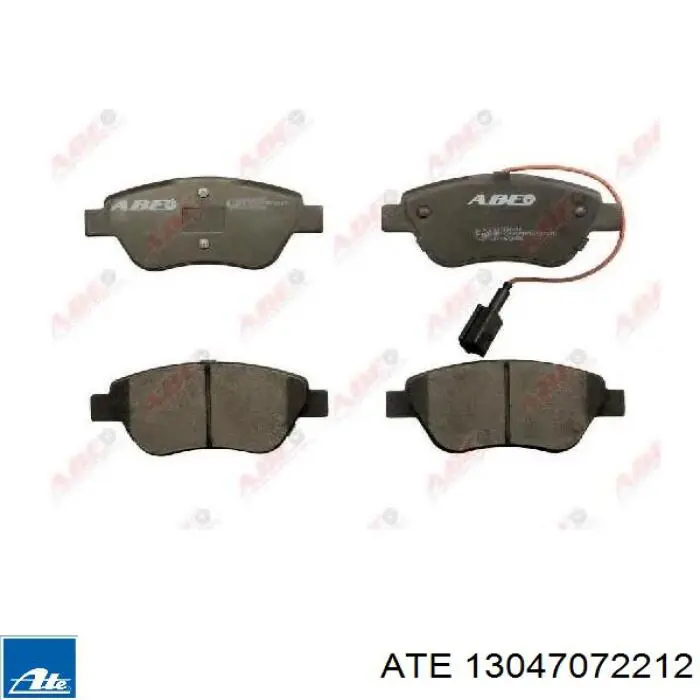 Тормозные колодки ATE 13047072212