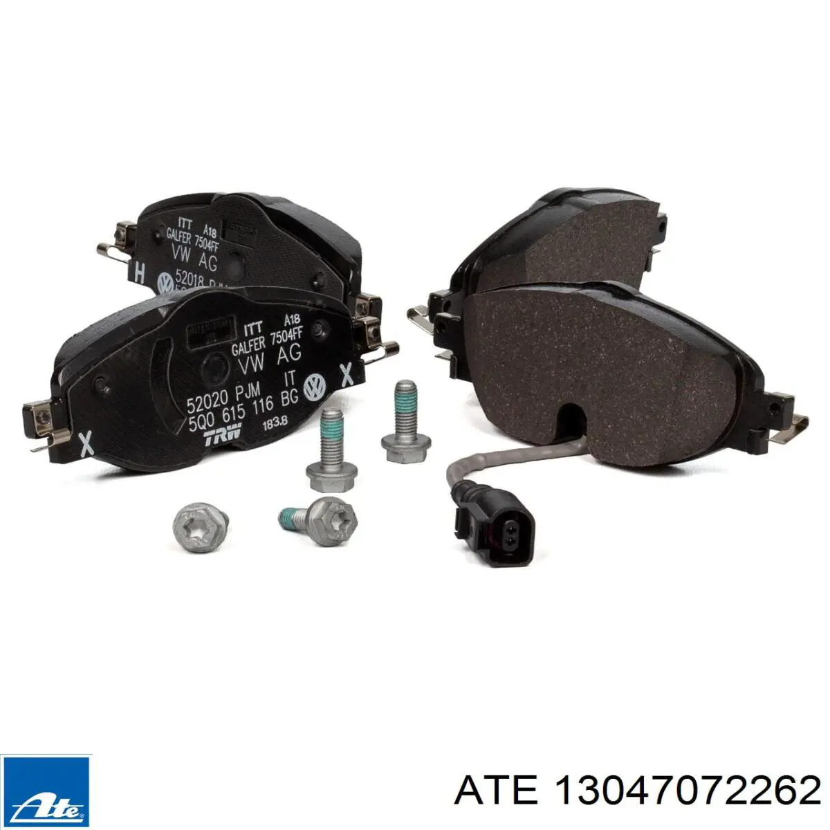 Колодки ATE 13047072262 цена, от 29.88 USD