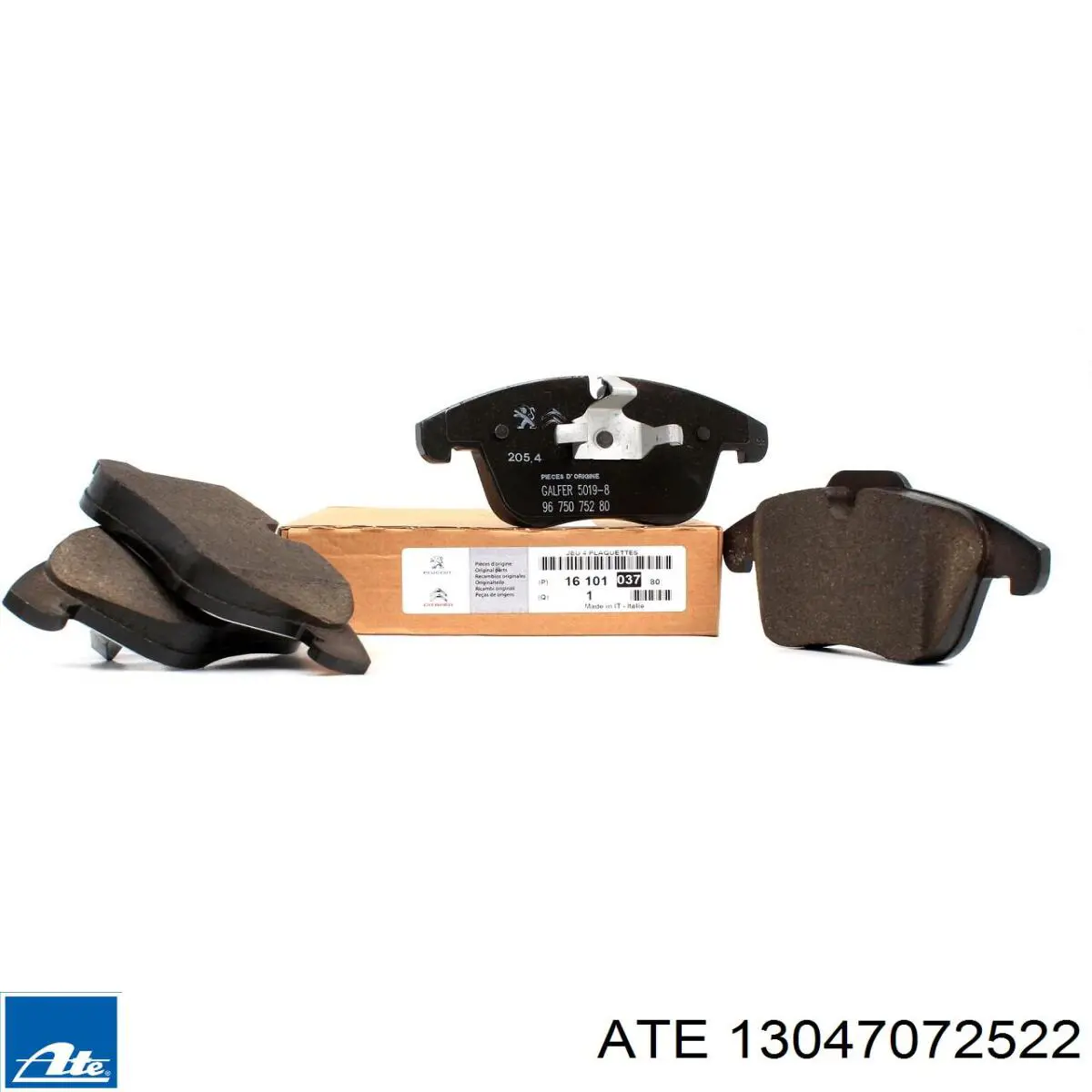 Тормозные колодки ATE 13047072522
