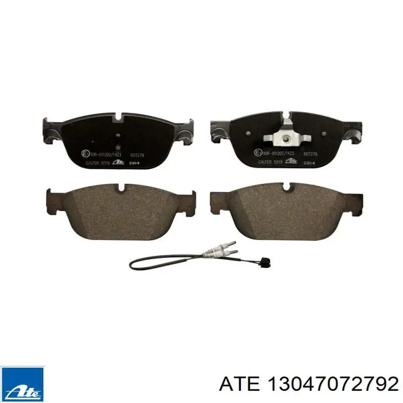 Тормозные колодки ATE 13047072792